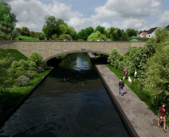 Plans submitted for new bridge over the Mon Brecon canal