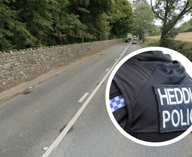 Police attend two-vehicle collision on A4042 near Llanover