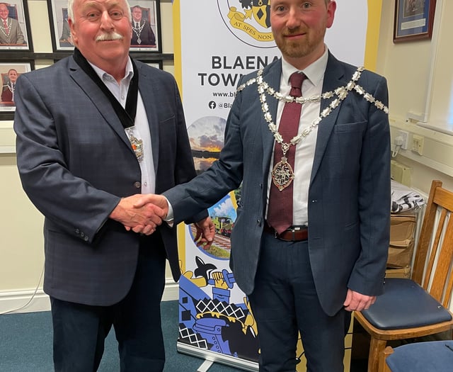 Blaenavon Town Council elect their Mayor and Deputy