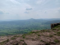 
Getting high on the Skirrid! 