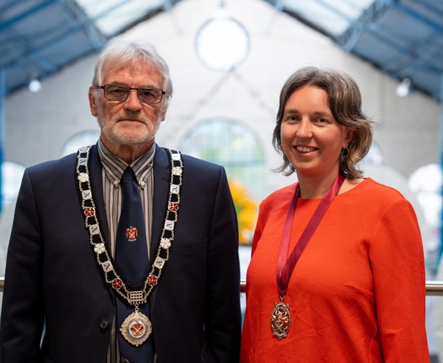 Abergavenny Town Council welcome new mayor and deputy