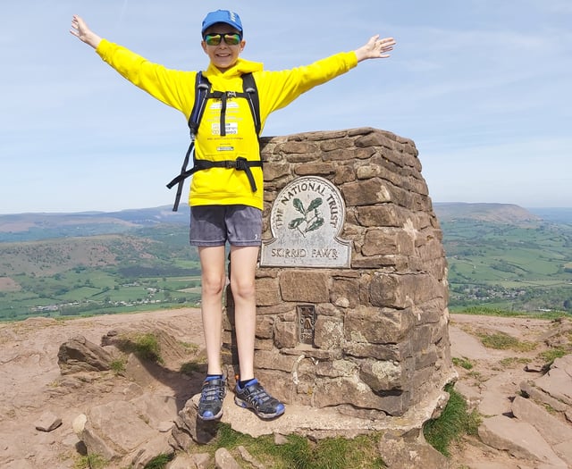 Award winning Dante hikes for Children in Need