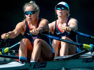 Mathilda's making waves as Olympian mum