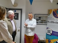 Labour's Catherine  visits drugs and alcohol charity
