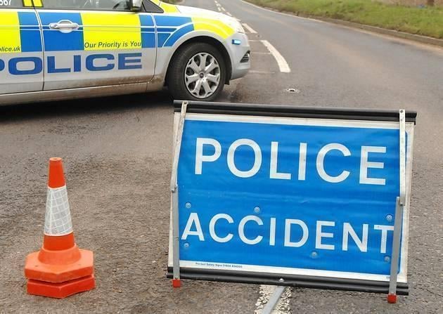 Emergency services at scene as A4042 collision closes road 