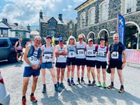 Runners go extra mile on Cader Idris and 100-mile relay