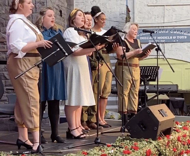 D-Day 80 marked in words and music at market hall in Abergavenny