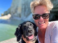 Abergavenny writer's adventures with pet pooch hit the best sellers