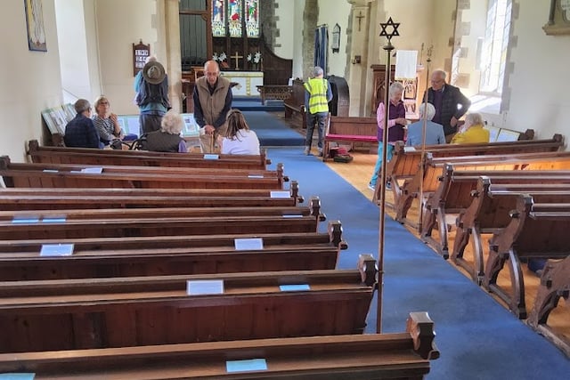 Inside the Church of St Peter's 
