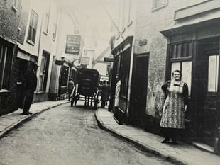 
When Flannel Street was called Butcher’s Row! 
