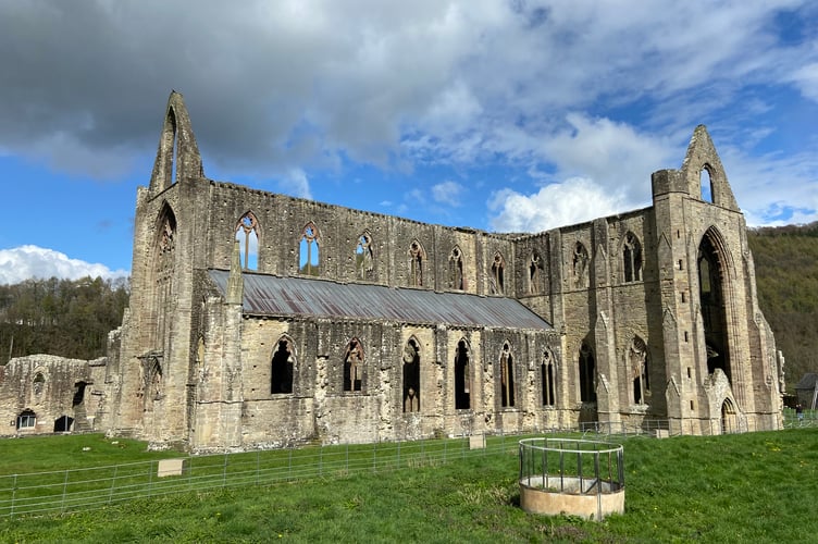 Tintern Abbey is a jewel in the crown of Wales' top historic monuments