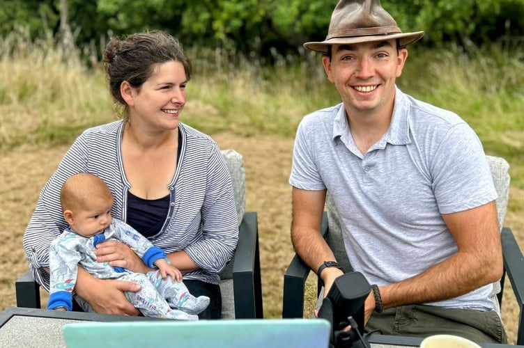 Tom and Chloe at The Grange