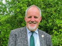 Councillor  Ian Chandler elected new chair of Gwent Green Party 