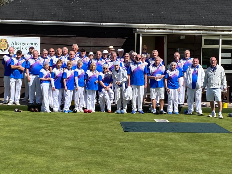 The season is in full swing at Abergavenny Bowls Club