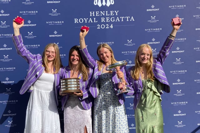 Wye rowers pull off Henley master stroke