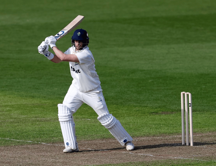Glam star Billy Root scored 40 for Usk. Photo: Glamorgan CCC