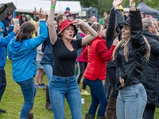 Music festival returns bigger and better in Llangynidr