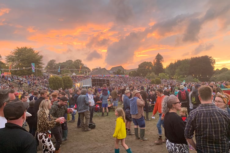 The sky's the limit for the Green Man Trust!