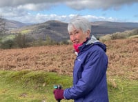  Plas Gunter Mansion volunteer's talk about 170mile fundraising walk
