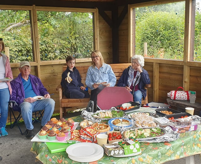 Clytha RDA celebrates new outdoor classroom