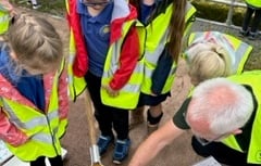 Local pupils make a splash at Castle Meadows!