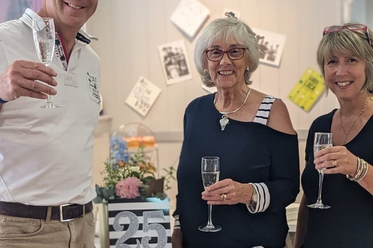 Celebrating 25 years of trading in Usk