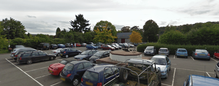 Usk Car park