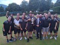 Monmouthshire County Cup final at Abergavenny Bowls Club