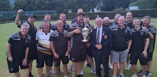 Monmouthshire County Cup final at Abergavenny Bowls Club