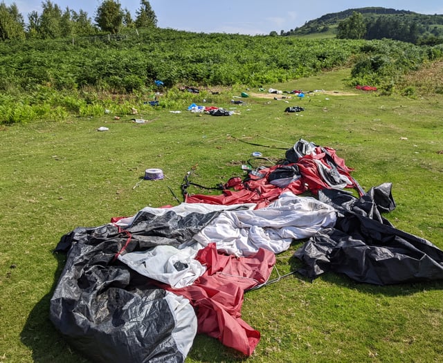 A blight on the landscape - the curse of wild camping