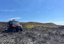 Wildfire destroys three acres of grassland near Keeper's Pond