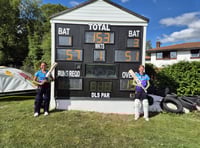 Aber duo bowled over as women's first 50 makers