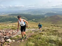 Tomas tanks it to win Llanthony Show fell race