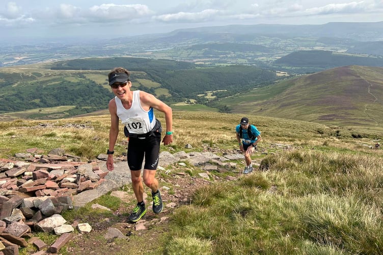Runners needed to be up to the challenge to complete the Brecon Beacons Fell Race
