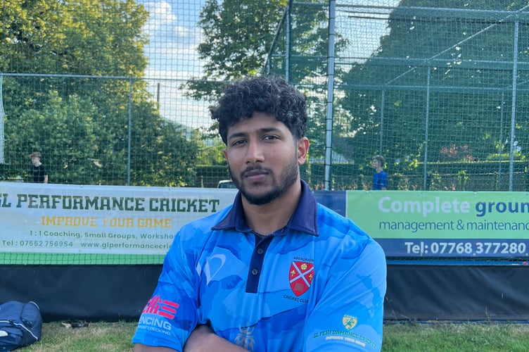 Pawan Nisansala took four wickets for Abergavenny 1sts