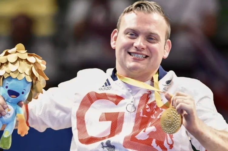 Paralympic gold medallist Rob Davies