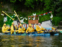 Low water threatens to leave raft race up a creek without a paddle