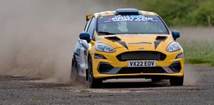All revved up for the Hills Ford Stages rally