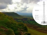 Inspector gives giant 4G mast go ahead beside Hay Bluff
