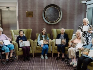 Recipe memories captured in new care home book