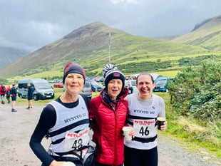 Peak of success for fell running team