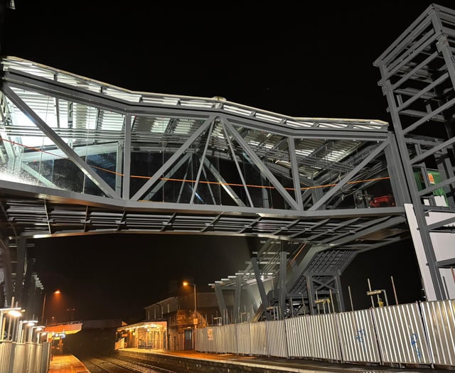 Major milestone reached at Abergavenny station