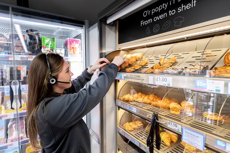 There is an in-store bakery at the Crickhowell store