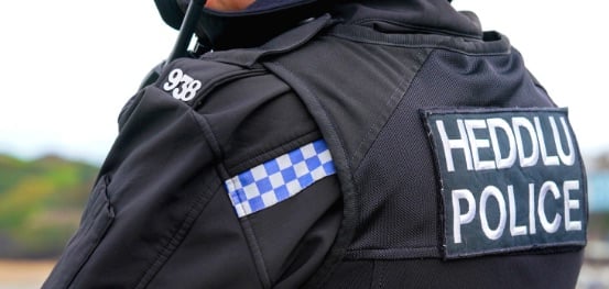Two people hospitalised following Abergavenny collision
