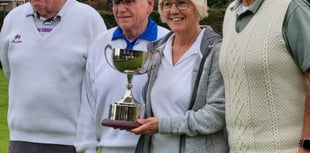 Good woods seal silverware for Mary and Fred