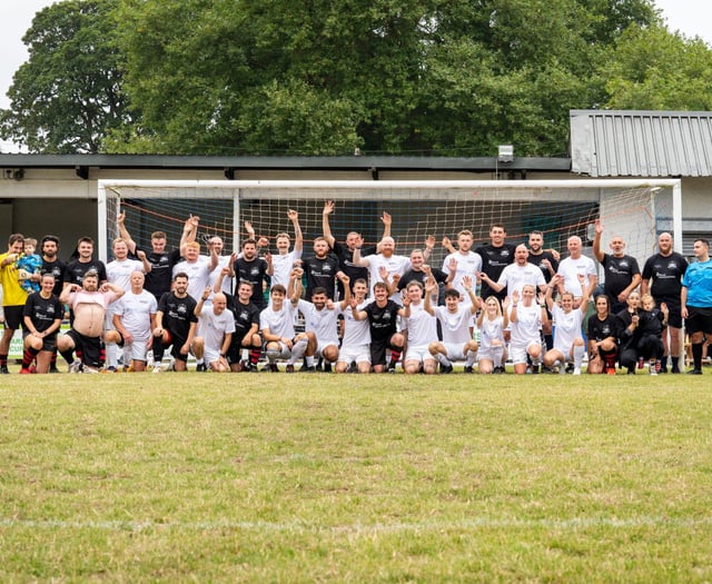 Charity match smashes £10K goal for Mind and MND