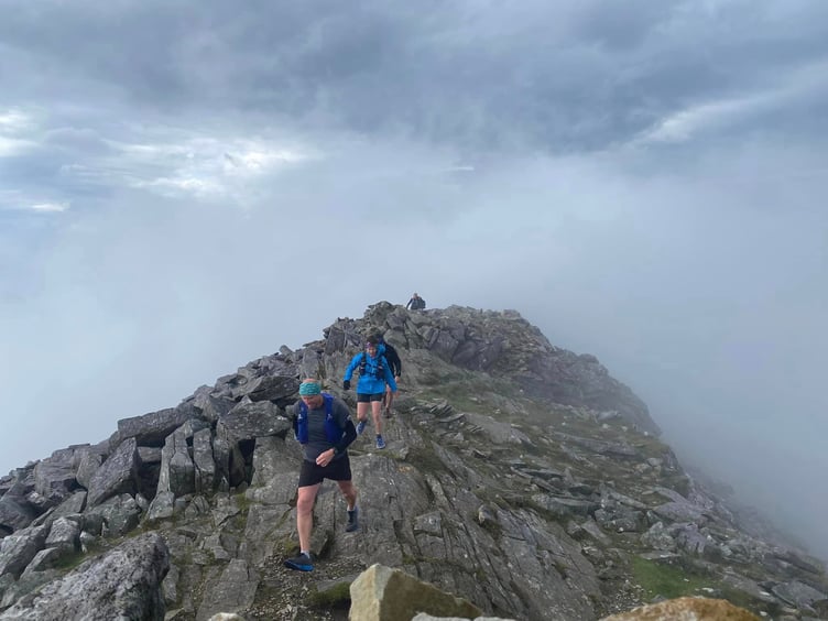 Tough going in Snowdonia