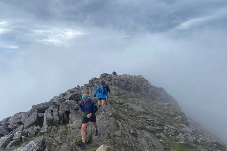 Tough going in Snowdonia
