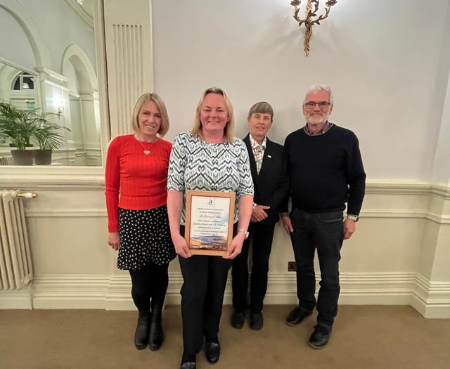 Town Council recognised for blooming brilliant contribution!