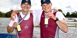 Aber couple make waves at World Rowing event